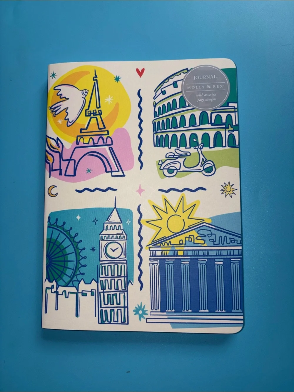 Molly & Rex Destinations Softcover Journal New